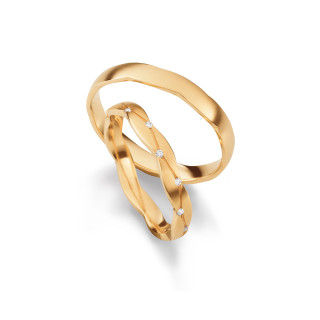 Roségold, Ringe, Max Kemper Trauringe, Ref: 30440-000-30440-034