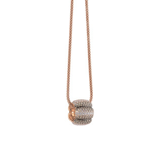 Roségold, Halsschmuck, Al Coro La Piazza Anhänger, Ref: NP4889BWR