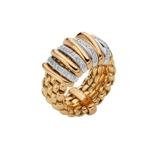 Gelbgold, Ringe, FOPE Panorama Flex'it Ring, Ref: 58804AX_BB_G_GBX_00S