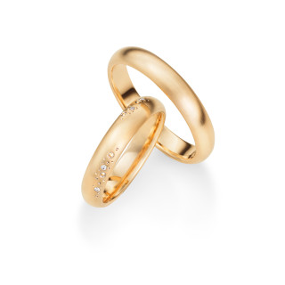 Roségold, Ringe, Max Kemper Trauringe, Ref: 30270-000-30270-040