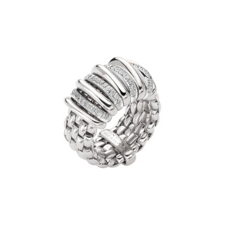 Weißgold, Ringe, FOPE Panorama Flex'it Ring, Ref: 58804AX_BB_B_BBX_00M