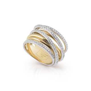 Gelbgold, Ringe, Al Coro Serenata Ring, Ref: R6408