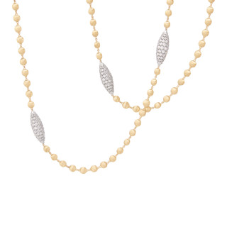 Gelbgold, Halsschmuck, Marco Bicego Afrika Alta Halskette, Ref: CB2818_B_YW_Q6