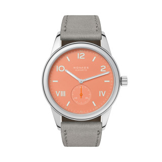 Damen- und Herrenuhr, NOMOS Glashütte Club Campus 38 cream coral, Ref: 725