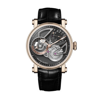 Damen- und Herrenuhr, Speake-Marin Dual Time Red Gold, Ref: 423809250