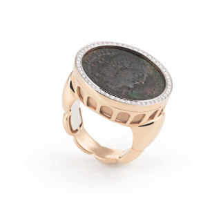 Roségold, Ringe, Al Coro La Piazza Roma Ring, Ref: NR1487R