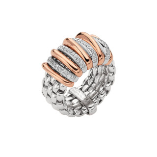 Weißgold, Ringe, FOPE Panorama Flex'it Ring, Ref: 58804AX_BB_B_RBX_00S