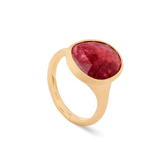 Gelbgold, Ringe, Marco Bicego Lunaria Color Ring, Ref: AB658_TUL01_Y_02_52