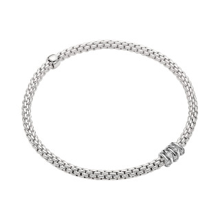 Weißgold, Armschmuck, FOPE Prima Flex'it Armband, Ref: 74608BX_BB_B_XBX_0XS