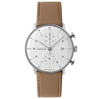 Herrenuhr, Junghans max bill Chronoscope, Ref: 27/4502.02