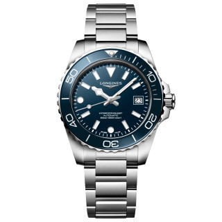 Damen- und Herrenuhr, Longines HYDROCONQUEST, Ref: L3.779.4.96.6