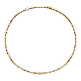 Gelbgold, Halsschmuck, FOPE Eka Halskette, Ref: 73101CX_BB_G_XBX_043