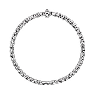Weißgold, Armschmuck, FOPE Eka Flex'it Armband, Ref: 01M01BX_BN_B_XBX_00M