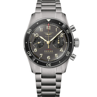 Herrenuhr, Longines LONGINES SPIRIT FLYBACK TITANIUM, Ref: L3.821.1.53.6