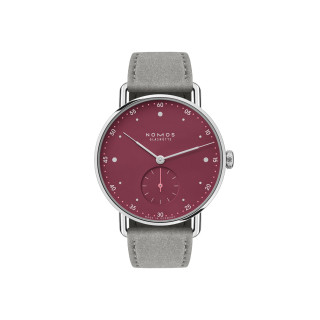Damenuhr, NOMOS Glashütte Metro 33 muted red, Ref: 1123