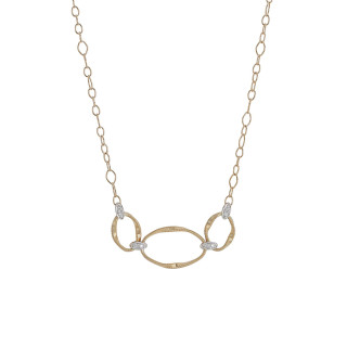 Gelbgold, Halsschmuck, Marco Bicego Marrakech Onde Halskette, Ref: CG771_B2_YW_M5