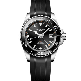 Herrenuhr, Longines HYDROCONQUEST GMT, Ref: L3.790.4.56.9