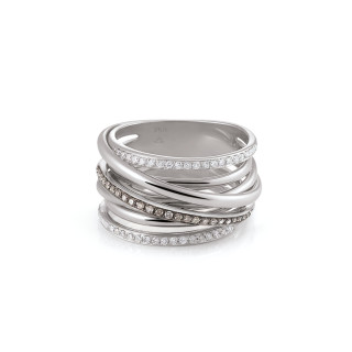Weißgold, Ringe, Al Coro Serenata Ring, Ref: R6405WBD