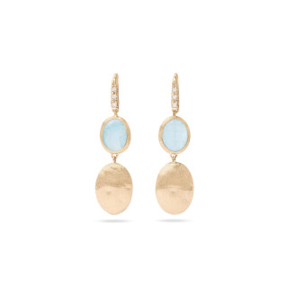 Gelbgold, Ohrringe, Marco Bicego Siviglia Ohrringe, Ref: OB1289-AB_AQ01_Y_02