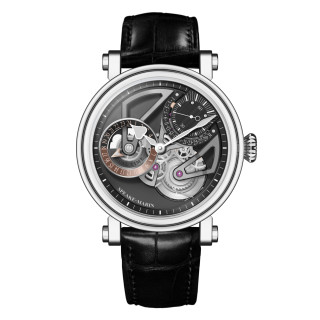 Damen- und Herrenuhr, Speake-Marin Dual Time Titanium, Ref: 414209250