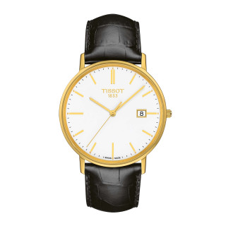 Herrenuhr, Tissot Goldrun Gold 38mm, Ref: T922.410.16.011.00