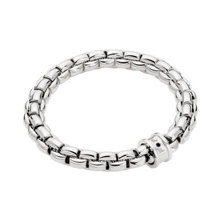 Weißgold, Armschmuck, FOPE Eka Flex'it Armband, Ref: 01M11BX_BN_B_XBX_00S
