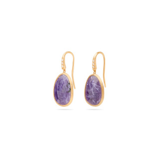 Gelbgold, Ohrringe, Marco Bicego Lunaria Color Ohrringe, Ref: OB1341-AB_CIA01_Y_02