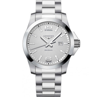 Herrenuhr, Longines CONQUEST, Ref: L3.760.4.76.6