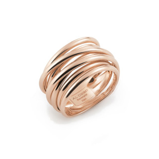 Roségold, Ringe, Al Coro Serenata Ring, Ref: R6403R