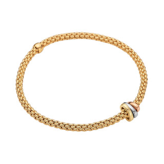 Gelbgold, Armschmuck, FOPE Prima Flex'it Armband, Ref: 74408BX_XX_G_RBG_00S