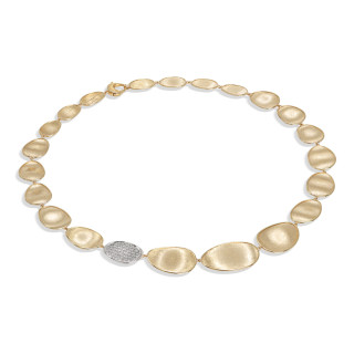 Gelbgold, Halsschmuck, Marco Bicego Lunaria Halskette, Ref: CB1975_B_YW_Q6