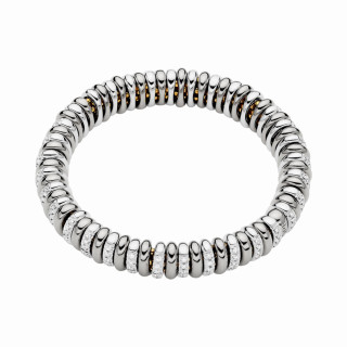 Gelbgold &amp;amp; Weißgold, Armschmuck, FOPE Vendôme Flex'it Armband, Ref: 58102B3_BB_G_BBX_00M