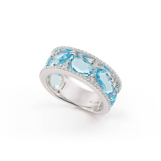 Weißgold, Ringe, Al Coro Candy Ring, Ref: NR8361TW