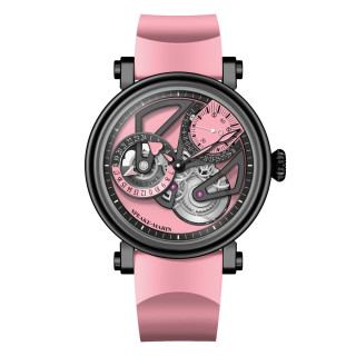 Damen- und Herrenuhr, Speake-Marin Dual Time Pink, Ref: 414209430