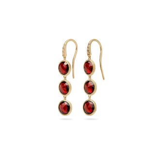 Gelbgold, Ohrringe, Marco Bicego Jaipur Color Ohrhänger, Ref: OB1965-AB_RG01_Y_02