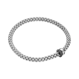 Weißgold, Armschmuck, FOPE Solo Flex'it Armband, Ref: 62406BX_PN_B_1BX_00S