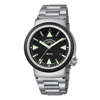 Damen- und Herrenuhr, Mühle Glashütte S.A.R. Rescue-Timer, Ref: M1-41-03-MB-II