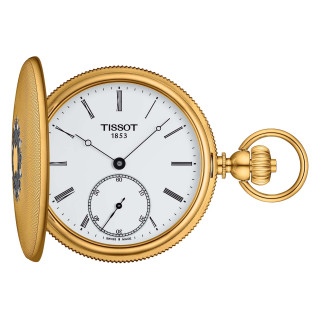 Damen- und Herrenuhr, Tissot Savonette Mechanical, Ref: T867.405.39.013.00