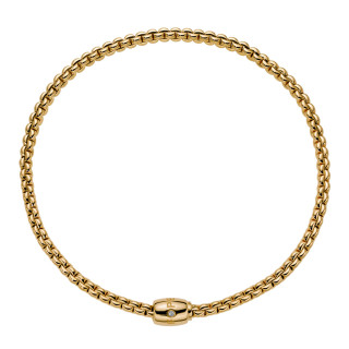 Gelbgold, Halsschmuck, FOPE Eka Flex'it Halskette, Ref: 07F10CX_BB_G_XGX_040