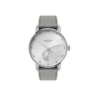 Damenuhr, NOMOS Glashütte Metro 33 all silver, Ref: 1122.SB