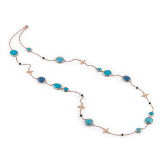 Roségold, Halsschmuck, Al Coro Candy Collier, Ref: C303TQR
