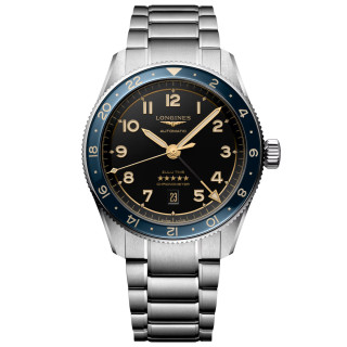 Herrenuhr, Longines LONGINES SPIRIT ZULU TIME, Ref: L3.812.4.60.6