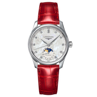 Damenuhr, Longines LONGINES MASTER COLLECTION MOONPHASE, Ref: L2.409.4.87.2