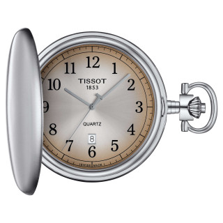 Damen- und Herrenuhr, Tissot Savonnette Quartz, Ref: T862.410.19.292.00