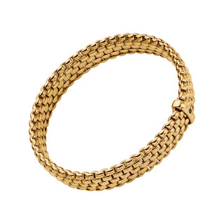 Gelbgold, Armschmuck, FOPE Panorama Flex'it Armband, Ref: 01M04BX_BN_G_XGX_0XL