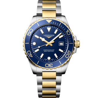 Damen- und Herrenuhr, Longines HYDROCONQUEST, Ref: L3.769.3.96.7
