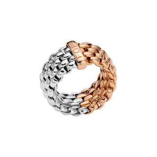 Roségold &amp;amp; Weißgold, Ringe, FOPE Essentials Flex'it Ring, Ref: 07E04AX_XX_1_XRX_00M