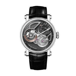 Damen- und Herrenuhr, Speake-Marin Dual Time Titanium, Ref: 413809250
