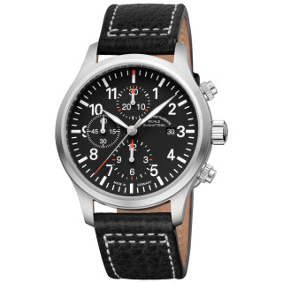 Herrenuhr, Mühle Glashütte Teutonia I Chronograph, Ref: M1-37-74-LB
