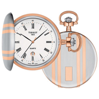 Damen- und Herrenuhr, Tissot Savonnette Quartz, Ref: T862.410.29.013.00